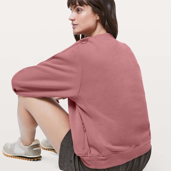 Lululemon Chill On Pullover Quicksand Size 8 - Picture 4 of 7